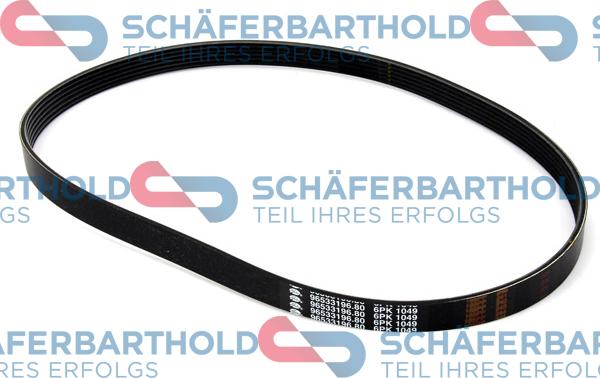 Schferbarthold 300 27 855 01 11 - V-Ribbed Belt autospares.lv