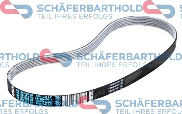 Schferbarthold 300 27 853 01 11 - V-Ribbed Belt autospares.lv