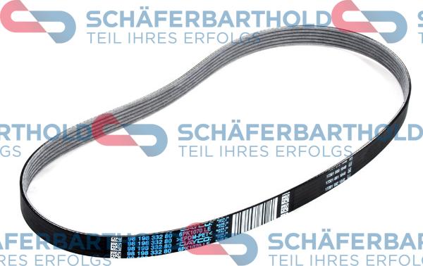 Schferbarthold 300 27 852 01 11 - V-Ribbed Belt autospares.lv
