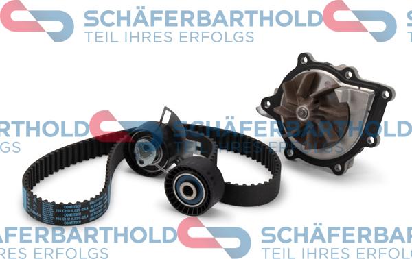 Schferbarthold 300 27 343 01 11 - Water Pump & Timing Belt Set autospares.lv