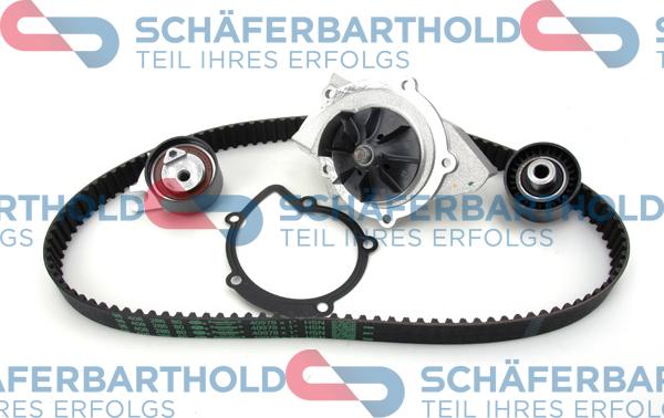 Schferbarthold 300 27 355 01 11 - Water Pump & Timing Belt Set autospares.lv