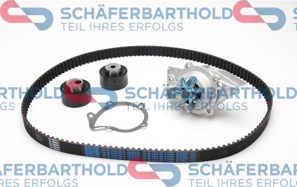 Schferbarthold 300 27 351 01 11 - Water Pump & Timing Belt Set autospares.lv