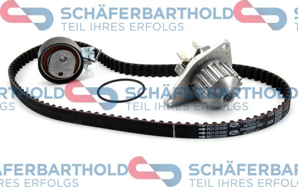 Schferbarthold 300 27 357 01 11 - Water Pump & Timing Belt Set autospares.lv