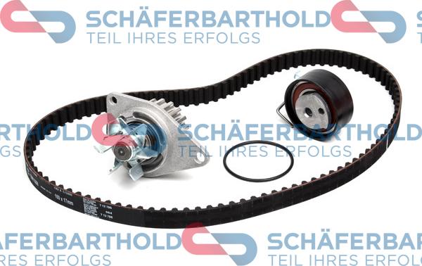 Schferbarthold 300 27 702 01 11 - Water Pump & Timing Belt Set autospares.lv