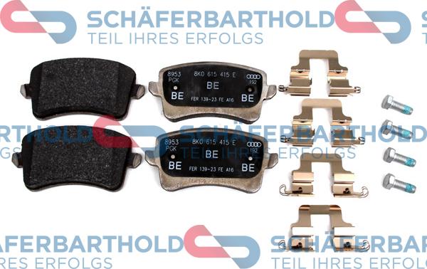 Schferbarthold 315 04 111 01 11 - Brake Pad Set, disc brake autospares.lv