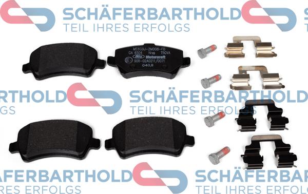 Schferbarthold 315 06 192 01 11 - Brake Pad Set, disc brake autospares.lv