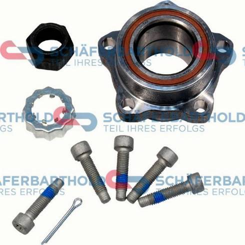 Schferbarthold 315 06 356 01 11 - Wheel hub, bearing Kit autospares.lv