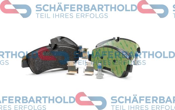 Schferbarthold 315 06 257 01 11 - Brake Pad Set, disc brake autospares.lv