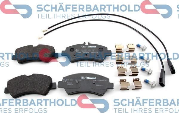 Schferbarthold 315 06 234 01 11 - Brake Pad Set, disc brake autospares.lv