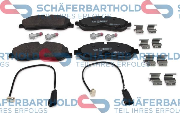 Schferbarthold 315 06 235 01 11 - Brake Pad Set, disc brake autospares.lv