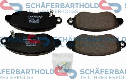 Schferbarthold 315 06 270 01 11 - Brake Pad Set, disc brake autospares.lv