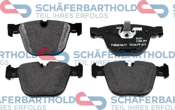 Schferbarthold 315 02 090 01 11 - Brake Pad Set, disc brake autospares.lv