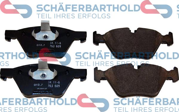 Schferbarthold 315 02 162 01 11 - Brake Pad Set, disc brake autospares.lv