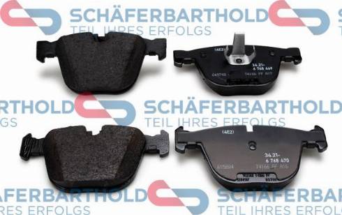 Schferbarthold 315 02 139 01 11 - Brake Pad Set, disc brake autospares.lv