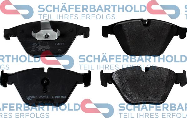 Schferbarthold 315 02 375 01 11 - Brake Pad Set, disc brake autospares.lv