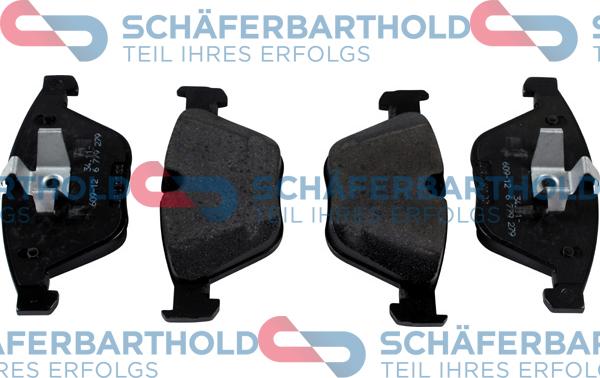 Schferbarthold 315 02 376 01 11 - Brake Pad Set, disc brake autospares.lv