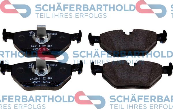 Schferbarthold 315 02 247 01 11 - Brake Pad Set, disc brake autospares.lv