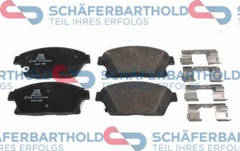 Schferbarthold 315 16 163 01 11 - Brake Pad Set, disc brake autospares.lv