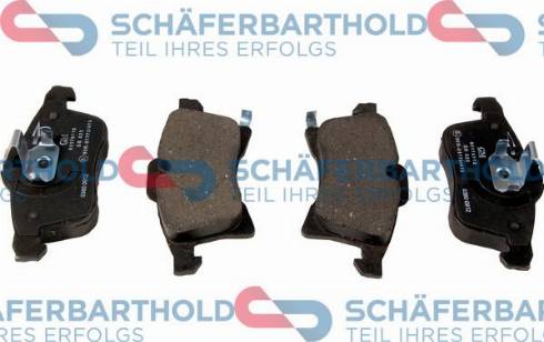 Schferbarthold 315 16 172 01 11 - Brake Pad Set, disc brake autospares.lv