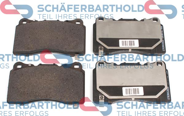 Schferbarthold 315 16 211 01 11 - Brake Pad Set, disc brake autospares.lv