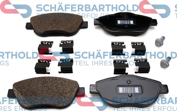 Schferbarthold 315 16 701 01 11 - Brake Pad Set, disc brake autospares.lv