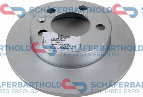 Schferbarthold 315 18 435 01 11 - Brake Disc autospares.lv