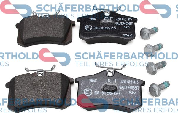 Schferbarthold 315 18 151 01 11 - Brake Pad Set, disc brake autospares.lv