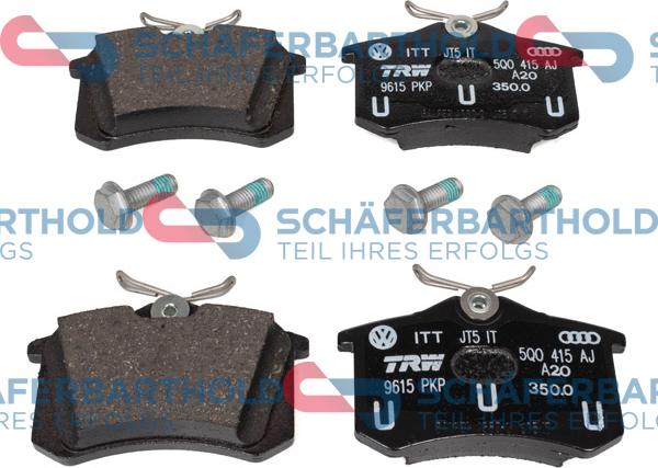 Schferbarthold 315 18 162 01 11 - Brake Pad Set, disc brake autospares.lv