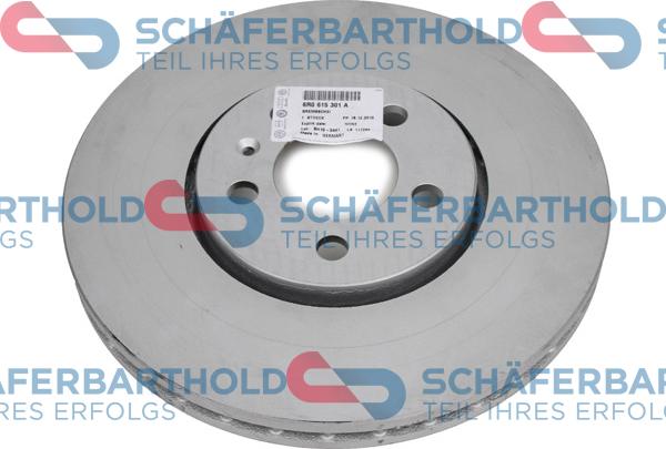 Schferbarthold 315 18 370 01 22 - Brake Disc autospares.lv