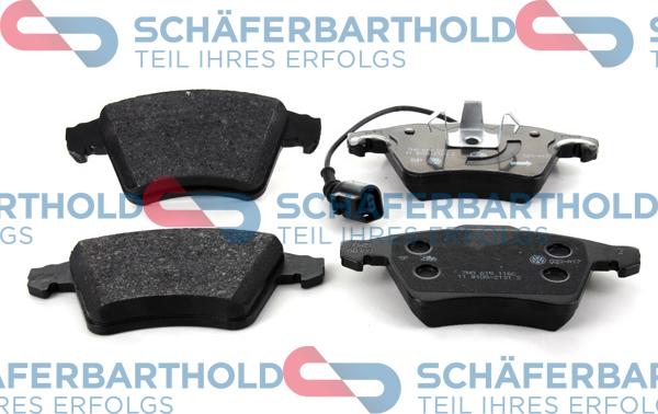 Schferbarthold 315 18 259 01 11 - Brake Pad Set, disc brake autospares.lv