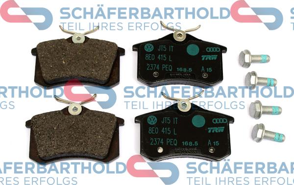 Schferbarthold 315 18 230 01 11 - Brake Pad Set, disc brake autospares.lv