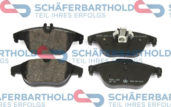 Schferbarthold 315 12 059 01 11 - Brake Pad Set, disc brake autospares.lv