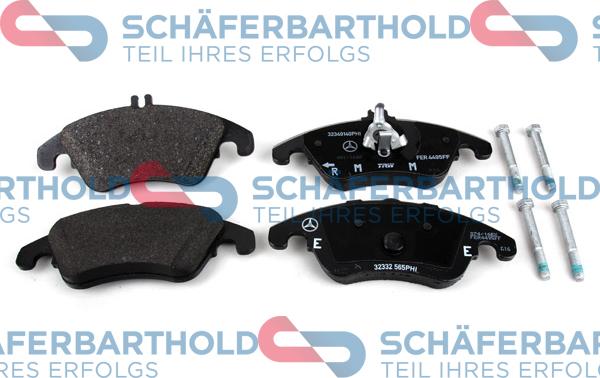 Schferbarthold 315 12 067 01 11 - Brake Pad Set, disc brake autospares.lv