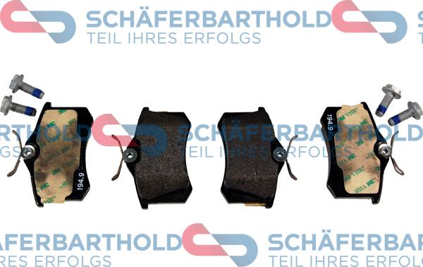 Schferbarthold 315 26 237 01 11 - Brake Pad Set, disc brake autospares.lv