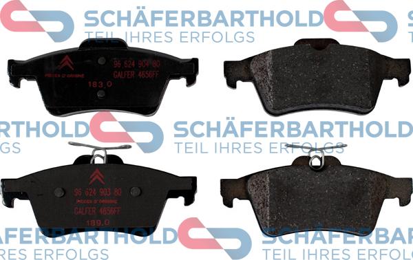 Schferbarthold 315 26 276 01 11 - Brake Pad Set, disc brake autospares.lv