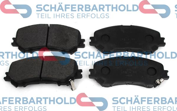 Schferbarthold 315 28 234 01 11 - Brake Pad Set, disc brake autospares.lv