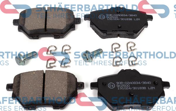 Schferbarthold 315 27 094 01 11 - Brake Pad Set, disc brake autospares.lv