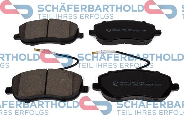 Schferbarthold 315 27 096 01 11 - Brake Pad Set, disc brake autospares.lv