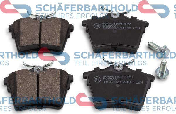Schferbarthold 315 27 098 01 11 - Brake Pad Set, disc brake autospares.lv