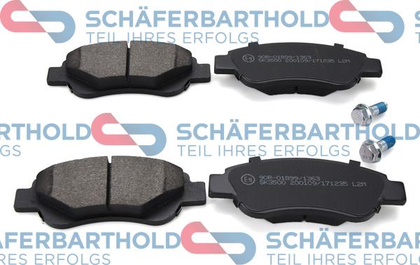 Schferbarthold 315 27 081 01 11 - Brake Pad Set, disc brake autospares.lv