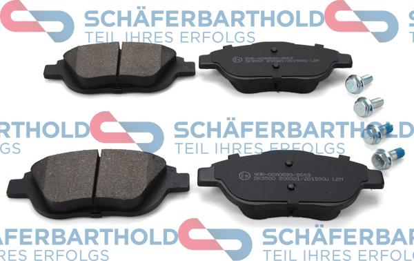 Schferbarthold 315 27 082 01 11 - Brake Pad Set, disc brake autospares.lv