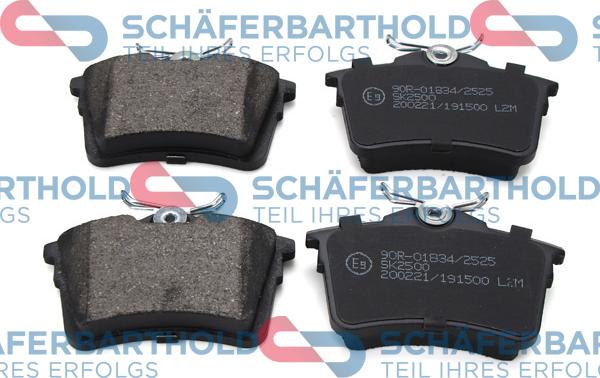 Schferbarthold 315 27 079 01 11 - Brake Pad Set, disc brake autospares.lv