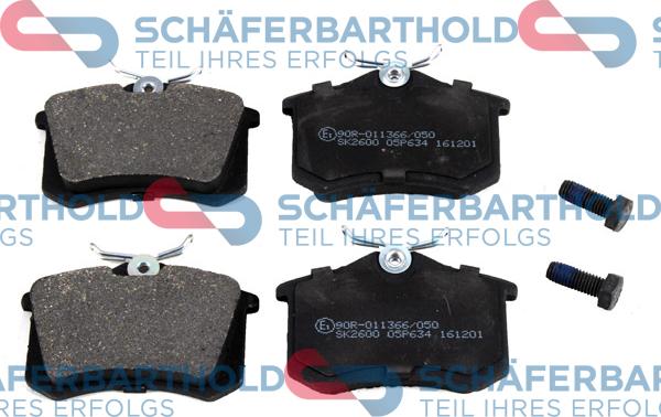 Schferbarthold 315 27 070 01 11 - Brake Pad Set, disc brake autospares.lv