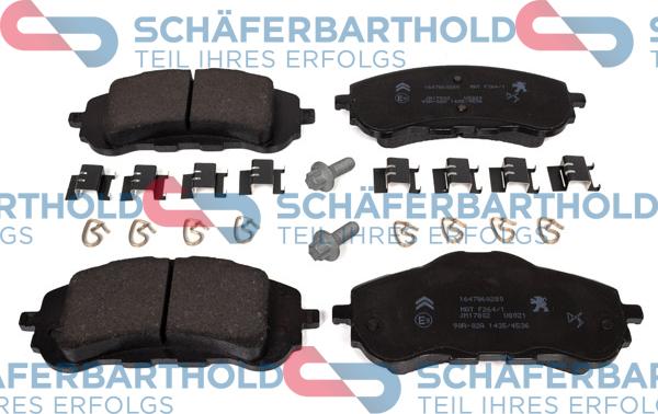 Schferbarthold 315 27 155 01 11 - Brake Pad Set, disc brake autospares.lv