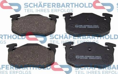 Schferbarthold 315 27 116 01 11 - Brake Pad Set, disc brake autospares.lv