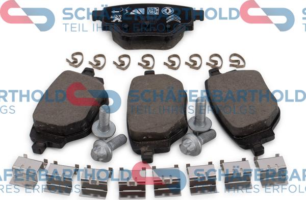 Schferbarthold 315 27 183 01 11 - Brake Pad Set, disc brake autospares.lv