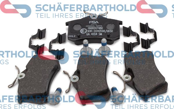 Schferbarthold 315 27 171 01 11 - Brake Pad Set, disc brake autospares.lv