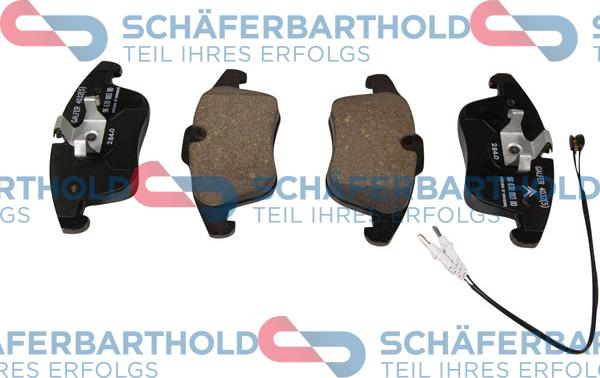 Schferbarthold 315 27 253 01 11 - Brake Pad Set, disc brake autospares.lv