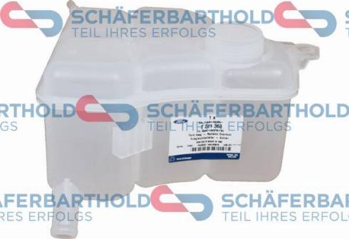 Schferbarthold 310 06 016 01 11 - Expansion Tank, coolant autospares.lv