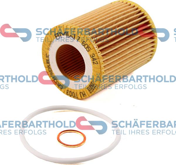 Schferbarthold 310 02 380 01 11 - Oil Filter autospares.lv